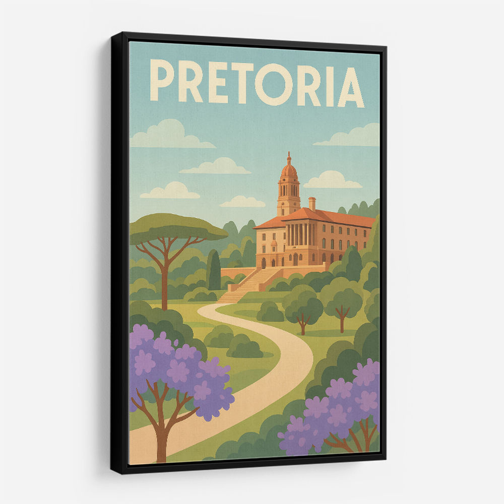Explore Pretoria Travel Poster Explore Pretoria Travel Poster