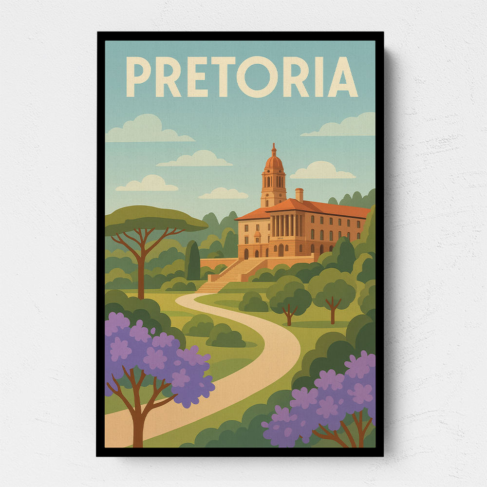 Explore Pretoria Travel Poster Explore Pretoria Travel Poster