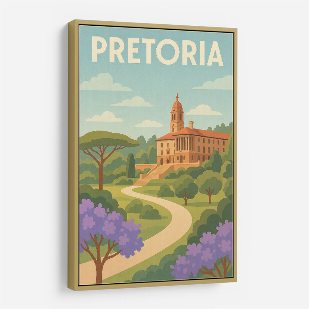 Explore Pretoria Travel Poster Explore Pretoria Travel Poster