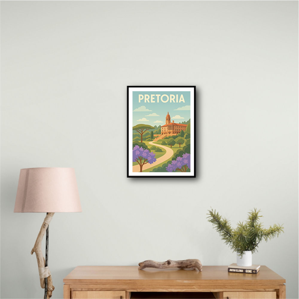 Explore Pretoria Travel Poster Explore Pretoria Travel Poster