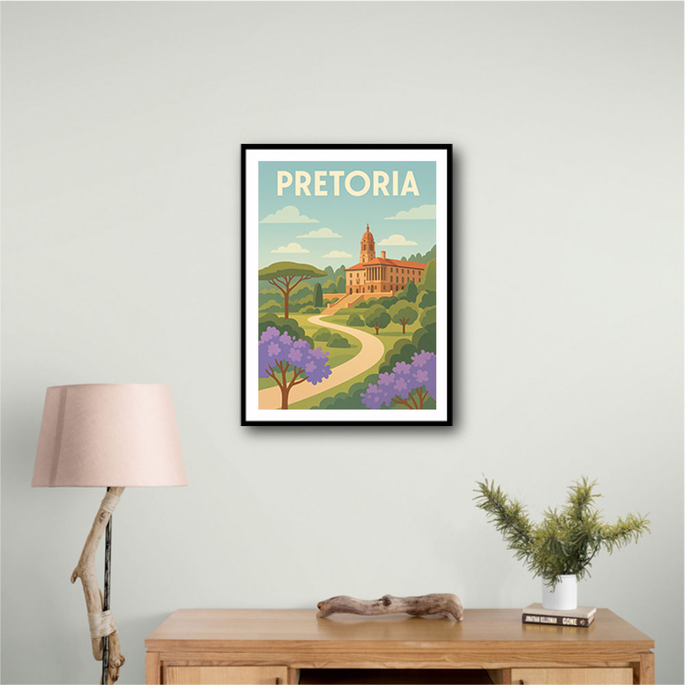 Explore Pretoria Travel Poster Explore Pretoria Travel Poster