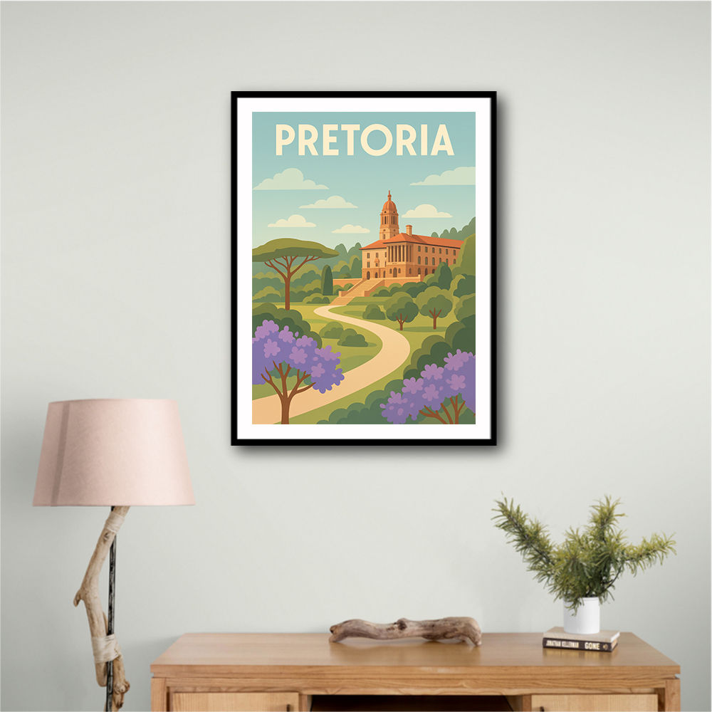 Explore Pretoria Travel Poster Explore Pretoria Travel Poster