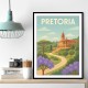 Explore Pretoria Travel Poster Explore Pretoria Travel Poster
