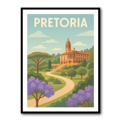 Explore Pretoria Travel Poster