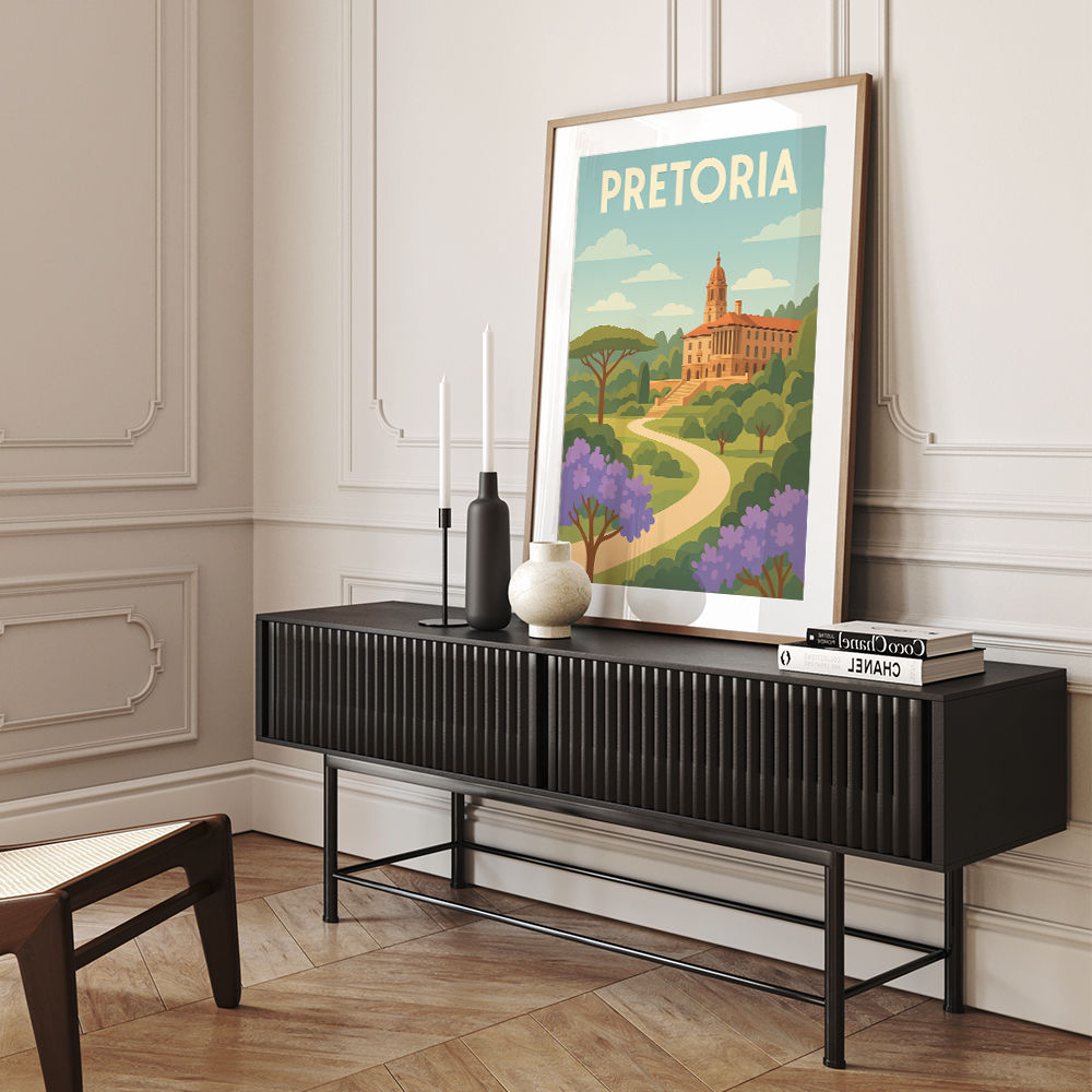 Explore Pretoria Travel Poster Explore Pretoria Travel Poster