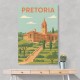 Explore Pretoria Travel Poster 1 Explore Pretoria Travel Poster 1