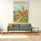 Explore Pretoria Travel Poster 1 Explore Pretoria Travel Poster 1