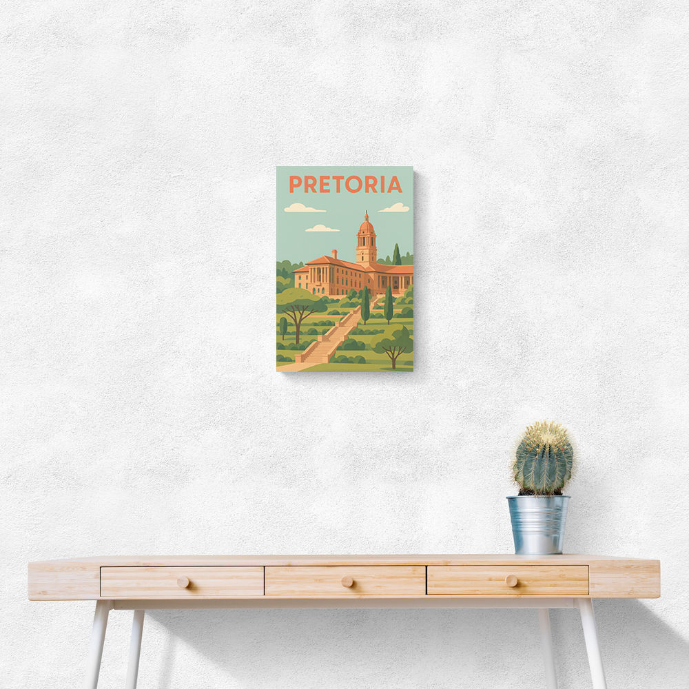 Explore Pretoria Travel Poster 1 Explore Pretoria Travel Poster 1