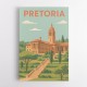 Explore Pretoria Travel Poster 1 Explore Pretoria Travel Poster 1