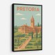 Explore Pretoria Travel Poster 1 Explore Pretoria Travel Poster 1