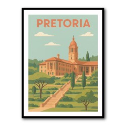 Explore Pretoria Travel Poster 1