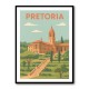 Explore Pretoria Travel Poster 1 Explore Pretoria Travel Poster 1