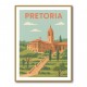 Explore Pretoria Travel Poster 1 Explore Pretoria Travel Poster 1
