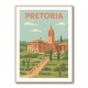 Explore Pretoria Travel Poster 1 Explore Pretoria Travel Poster 1