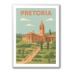 Explore Pretoria Travel Poster 1 Explore Pretoria Travel Poster 1