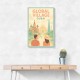 Global Village Travel Poster Global Village Travel Poster