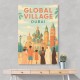 Global Village Travel Poster 2 Global Village Travel Poster 2