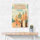 Global Village Travel Poster 2 Global Village Travel Poster 2