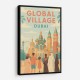 Global Village Travel Poster 2 Global Village Travel Poster 2