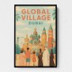 Global Village Travel Poster 2 Global Village Travel Poster 2