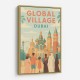 Global Village Travel Poster 2 Global Village Travel Poster 2