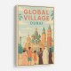 Global Village Travel Poster 2 Global Village Travel Poster 2
