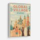 Global Village Travel Poster 2 Global Village Travel Poster 2
