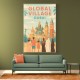 Global Village Travel Poster 2 Global Village Travel Poster 2