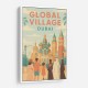 Global Village Travel Poster 2 Global Village Travel Poster 2