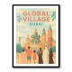 Global Village Travel Poster 2 Global Village Travel Poster 2