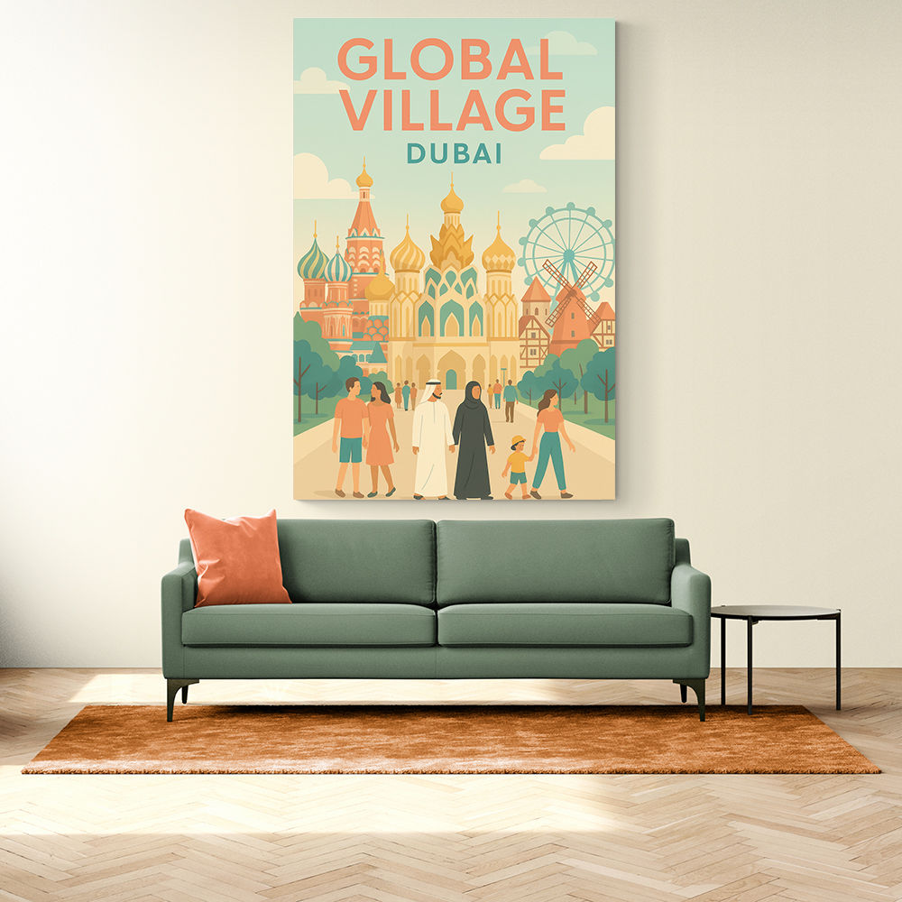 Global Village Travel Poster 3