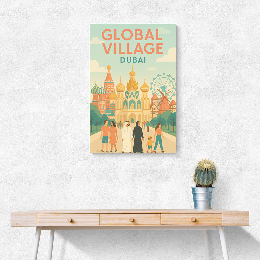 Global Village Travel Poster 3