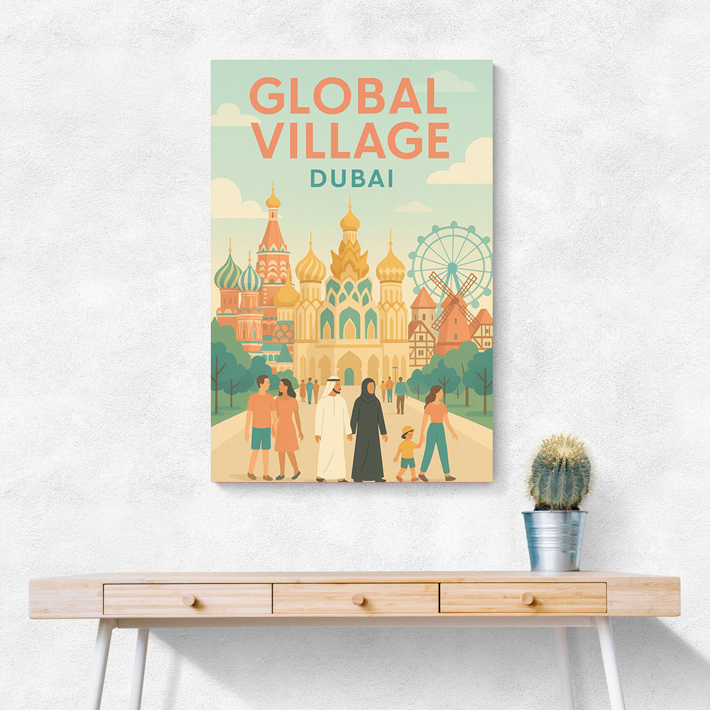 Global Village Travel Poster 3