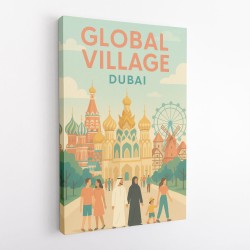 Global Village Travel Poster 3