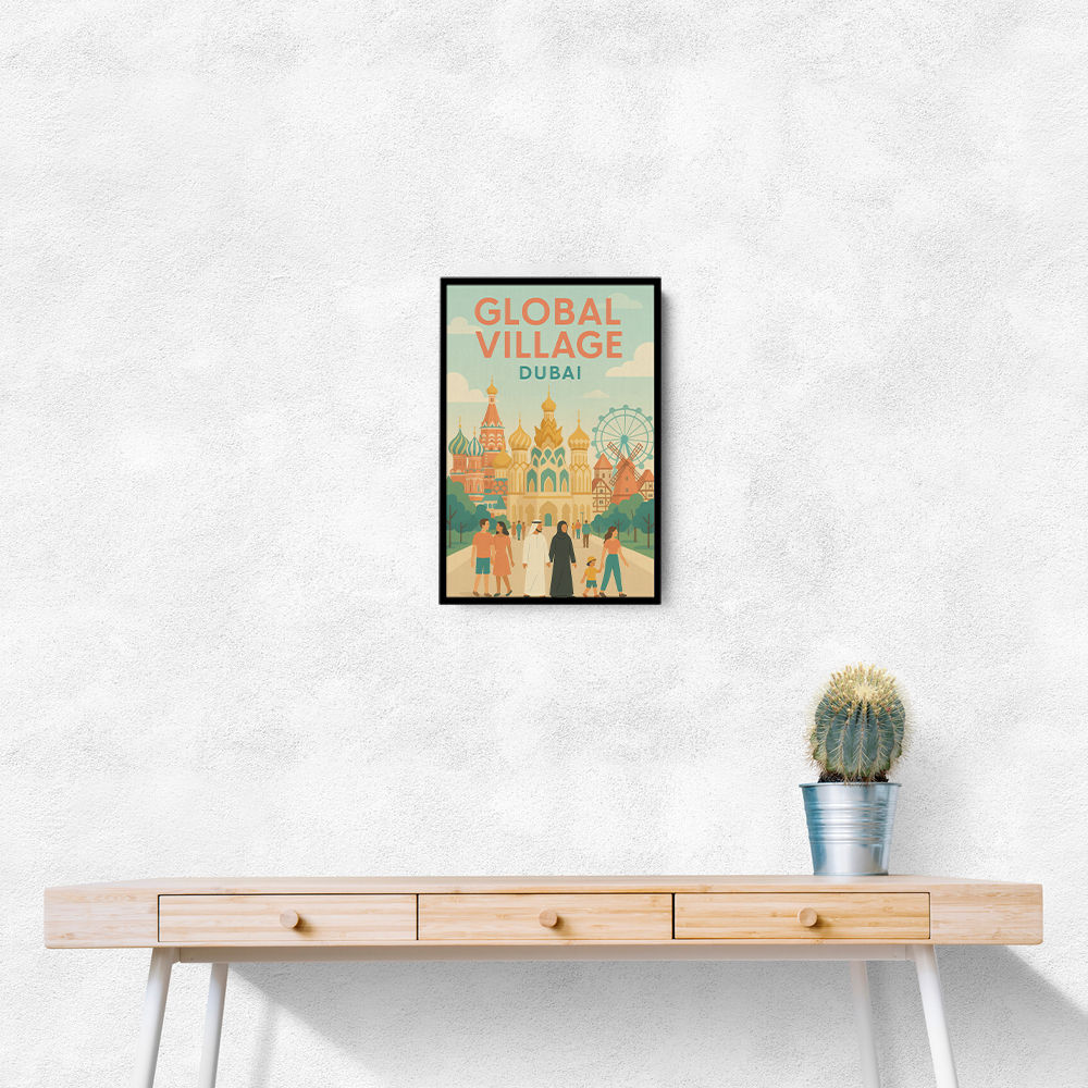Global Village Travel Poster 3