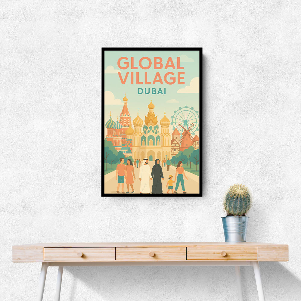 Global Village Travel Poster 3