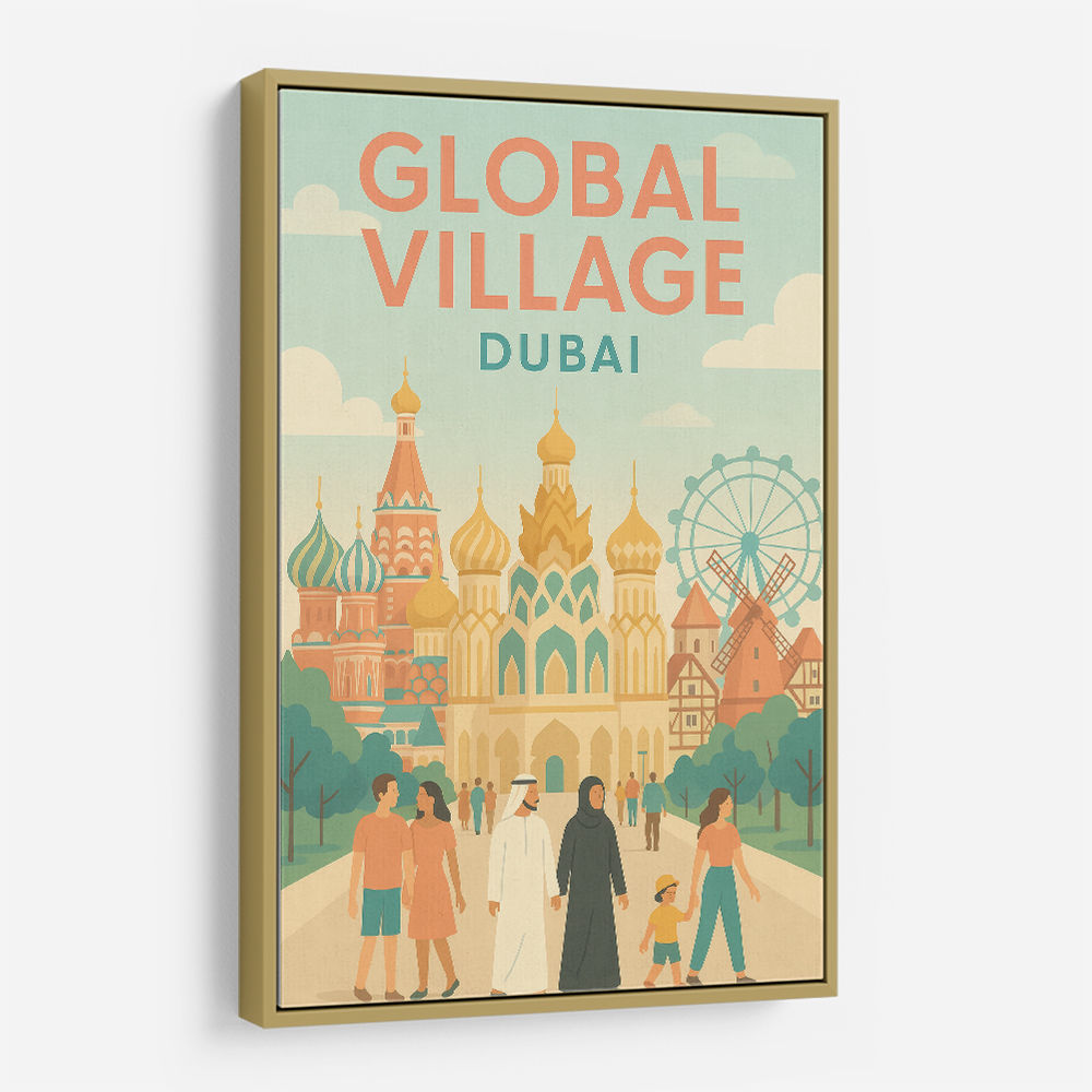 Global Village Travel Poster 3