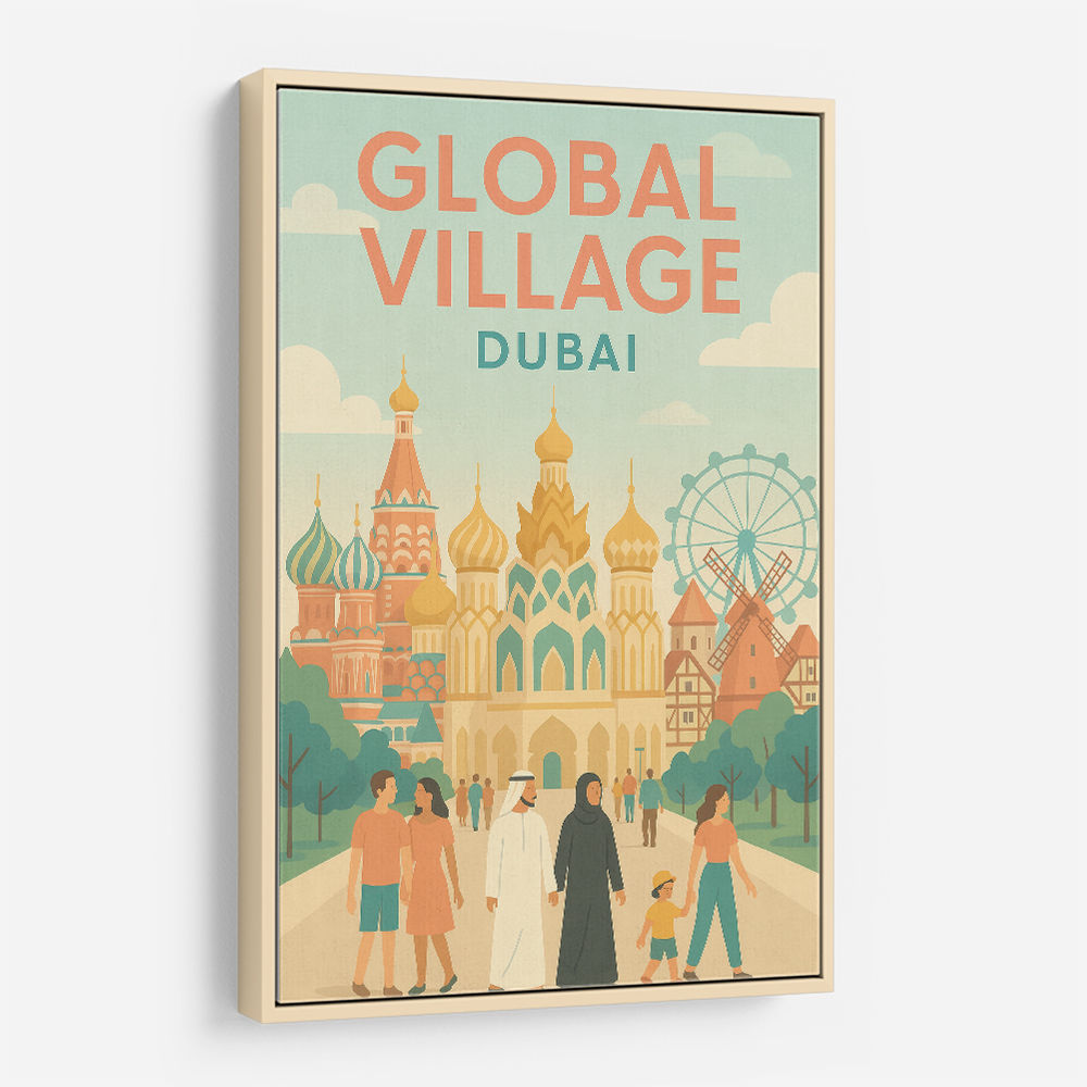 Global Village Travel Poster 3