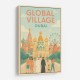 Global Village Travel Poster 3