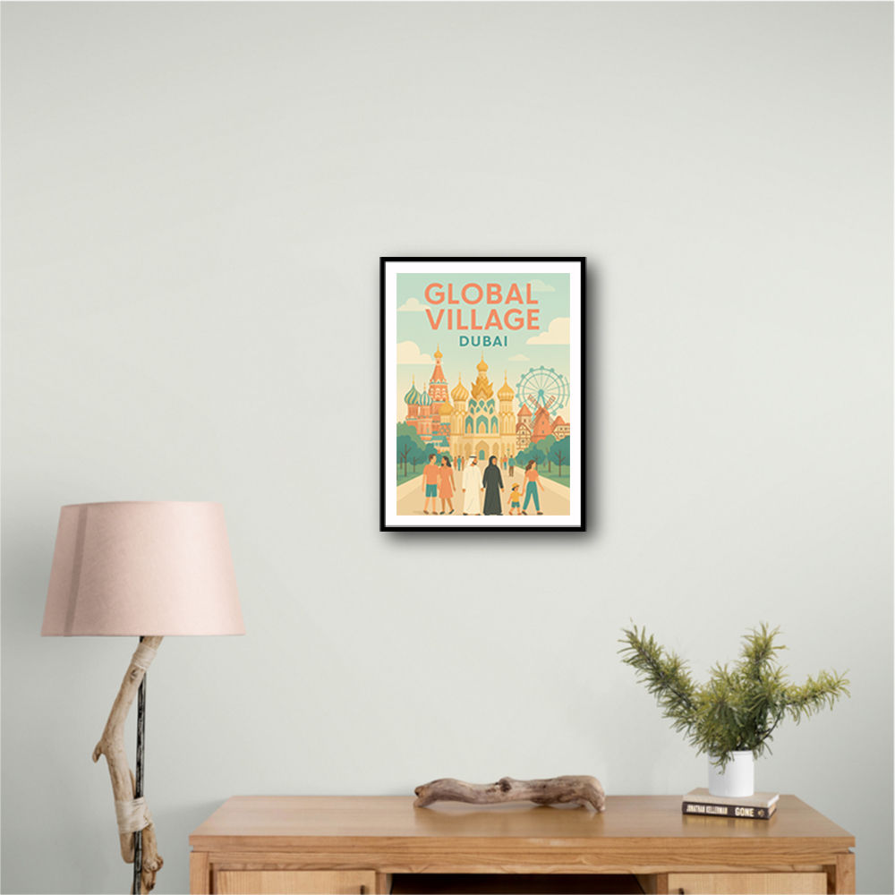 Global Village Travel Poster 3