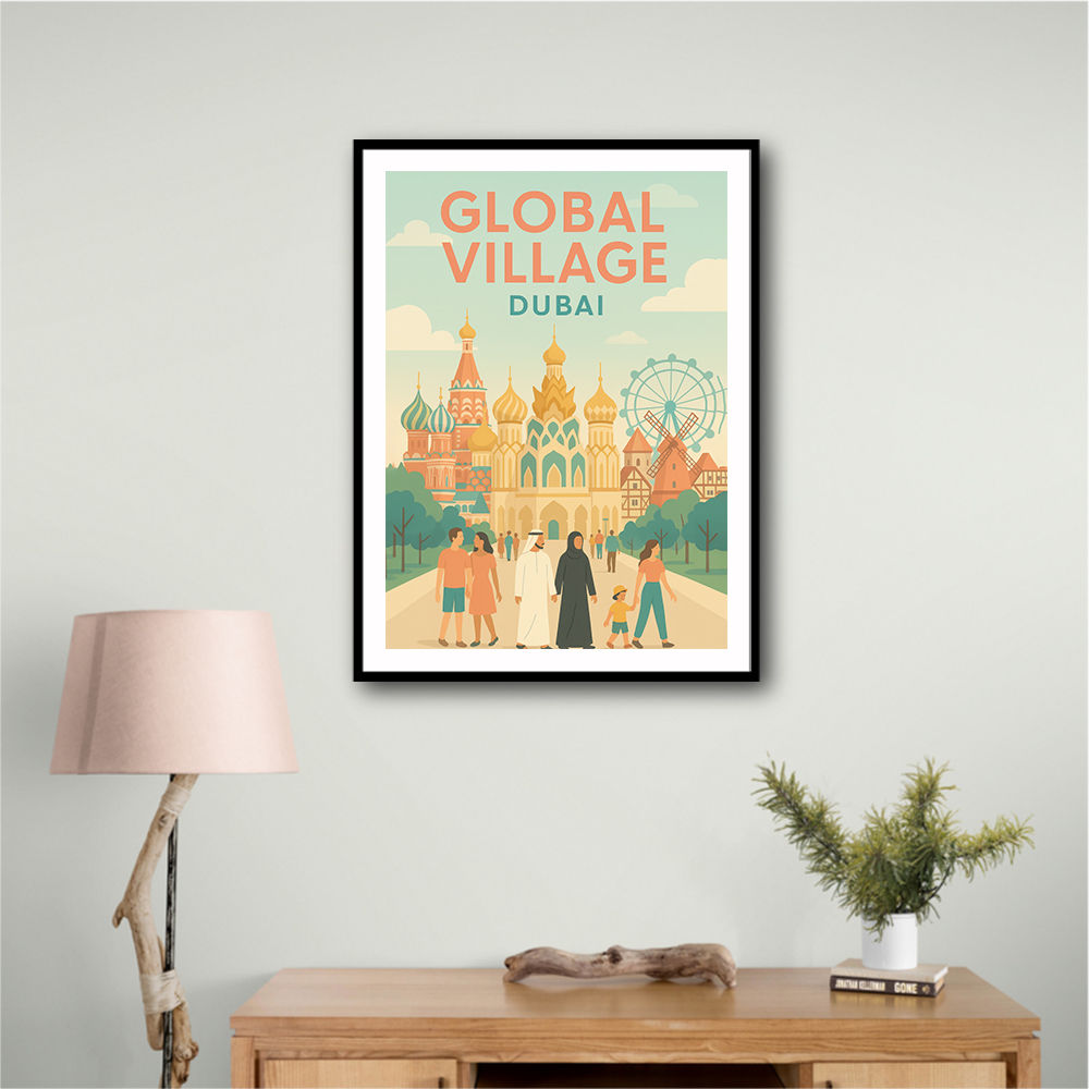 Global Village Travel Poster 3