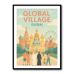 Global Village Travel Poster 3