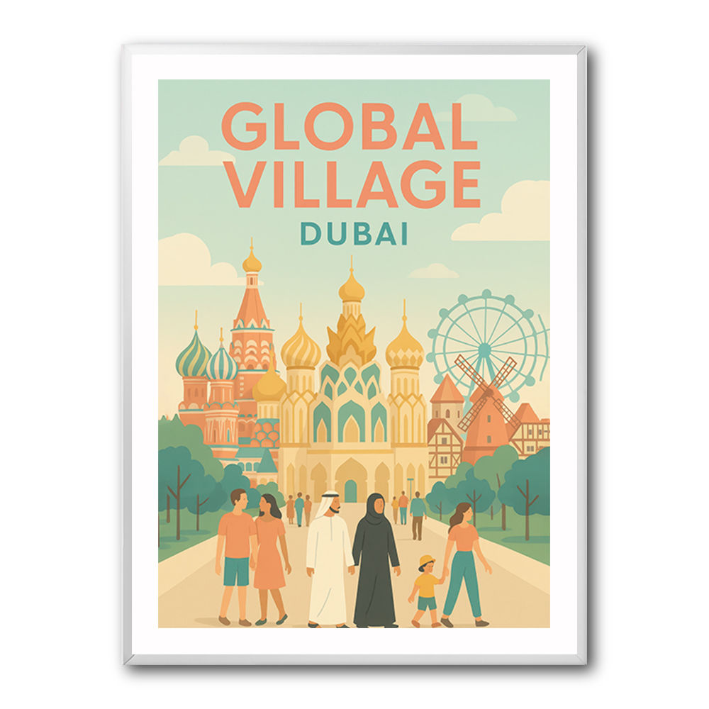 Global Village Travel Poster 3