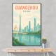 Guangzhou China Travel Poster Guangzhou China Travel Poster