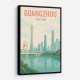 Guangzhou China Travel Poster Guangzhou China Travel Poster