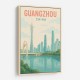 Guangzhou China Travel Poster Guangzhou China Travel Poster