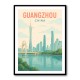 Guangzhou China Travel Poster Guangzhou China Travel Poster