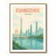 Guangzhou China Travel Poster Guangzhou China Travel Poster