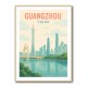 Guangzhou China Travel Poster Guangzhou China Travel Poster