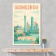 Guangzhou China Travel Poster 1 Guangzhou China Travel Poster 1
